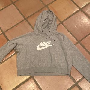 Nike cropped sweatshirt!